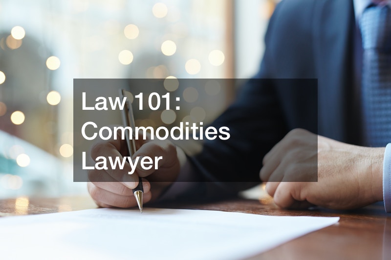 Law 101 Commodities Lawyer